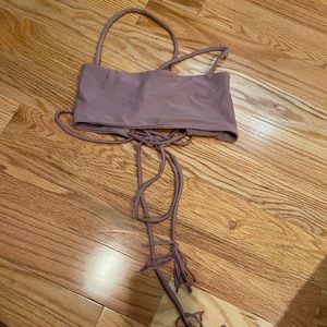Mauve Bikini Top